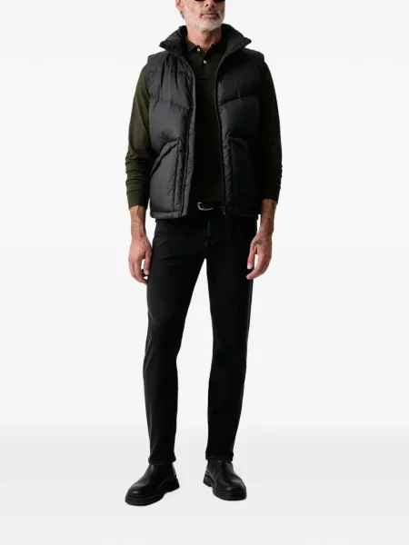 Дънки Armani Exchange с автограф черно