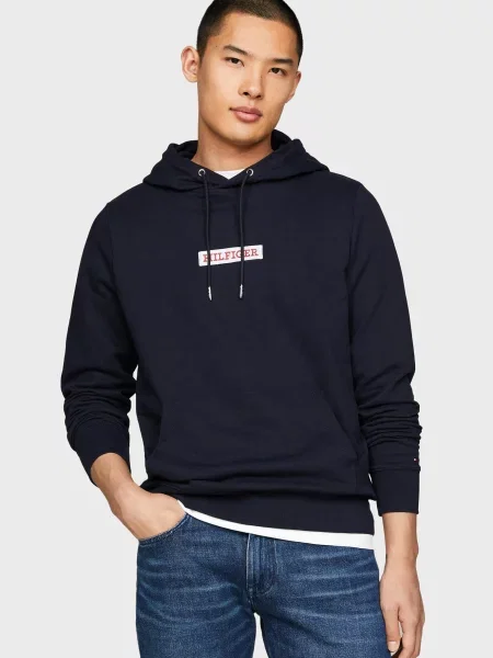 Толстовка Tommy Hilfiger синя