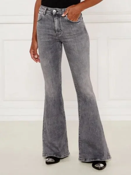 Pinko Blugi | flare fit gri