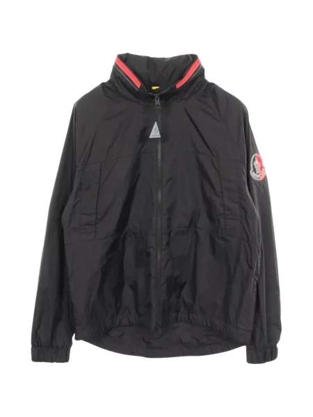 Geacă Moncler cu glugă negru