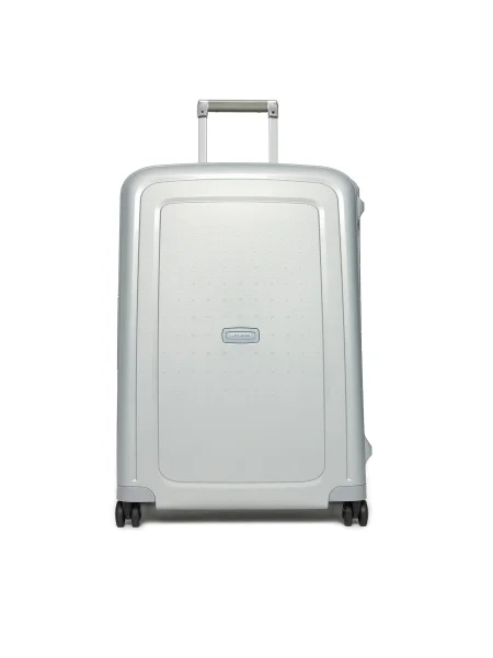 Cestovný kufor Samsonite S'cure Spinner 79 l strieborný
