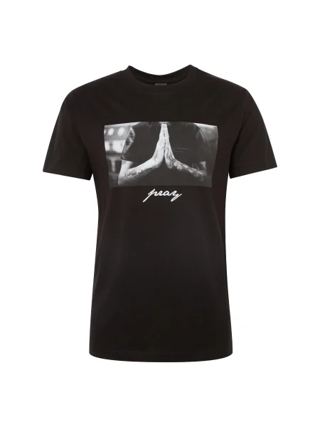 Mister Tee Tricou Pray gri negru