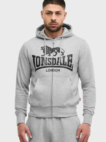 Худі Lonsdale сіре
