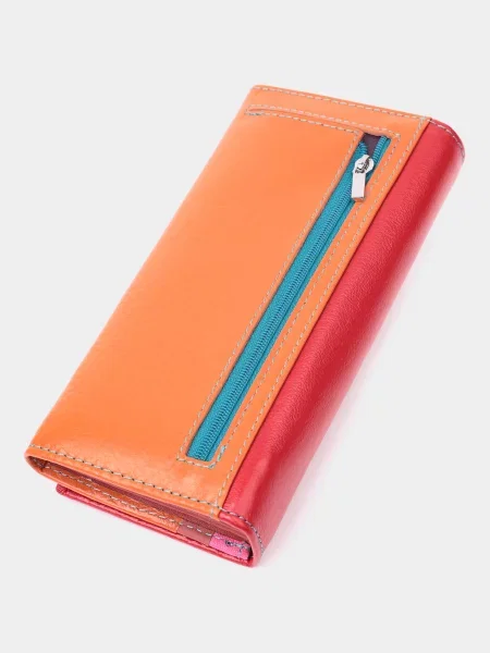 ST Leather Accessories Гаманець Шкіра помаранчевий
