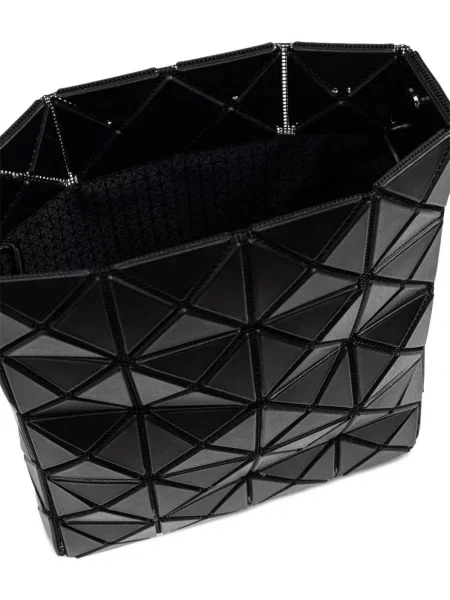 Geantă Bao Bao Issey Miyake cu imprimeu geometric negru