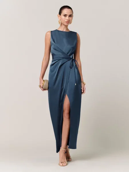 Sável Rochie de seară Shona bleumarin