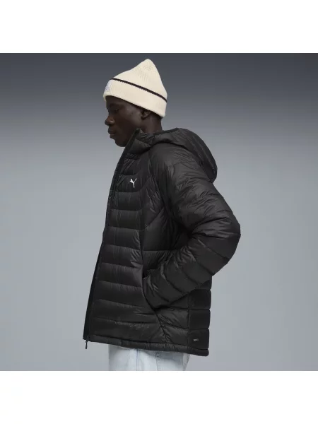 PUMA kurtka puchowa PACKLITE z kapturem Odzież S czarny