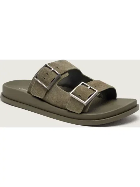Calvin Klein Șlapi | piele întoarsă