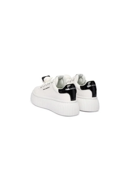 KARL LAGERFELD Sneakersy Kreeper Lo biela