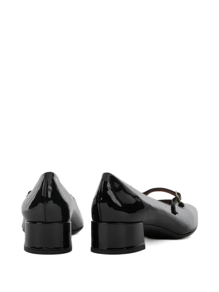 Pantofi cu toc Status din piele negru