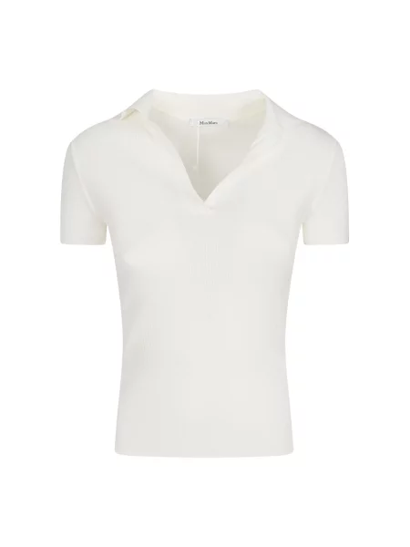 Sweter Max Mara wełniany biały