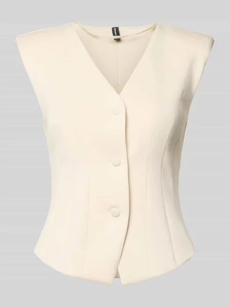 Top Vero Moda beżowy