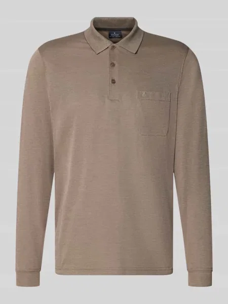 Koszulka polo o kroju regular fit z mieszanki bawełny Ragman