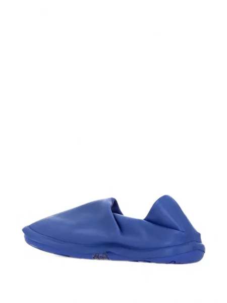 Pantofi loafer Camper din piele drapate albastru