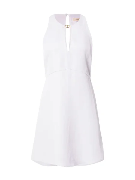 TWINSET Rochie | cu adaos de in alb
