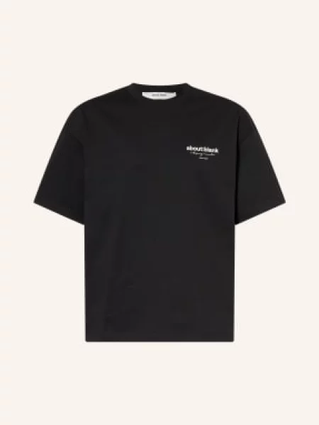 About:Blank Koszulka Oversize schwarz czarna