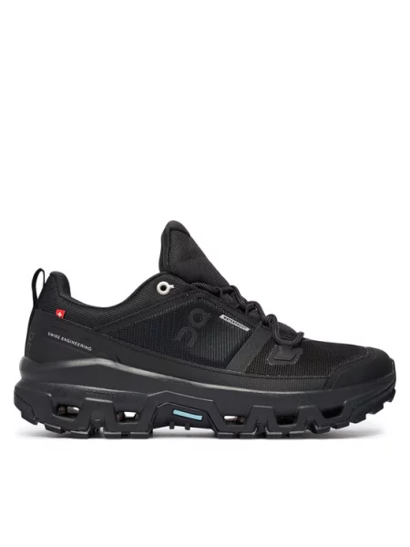 Dámske topánky On Running Cloudrock Low Waterproof black/black čierna