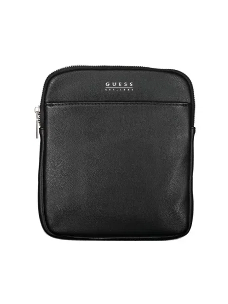 Lniane jeansy Guess eleganckie czarne