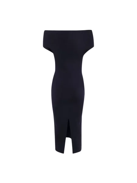 Sukienka midi Alberta Ferretti czarna