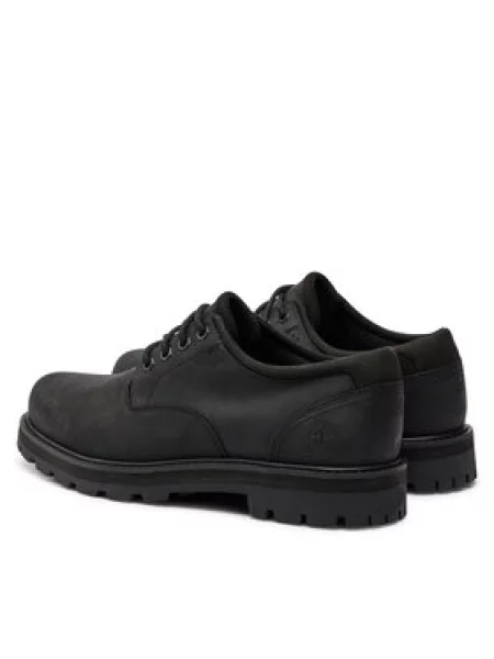 Nėriniuotos ilgaauliai batai Timberland su raišteliais atsparus vandeniui juoda