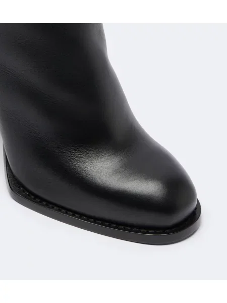 Cizme Burberry din piele negru