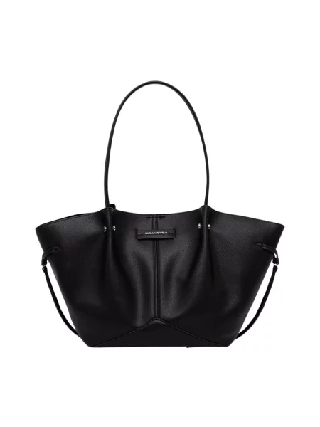 Karl Lagerfeld torebka tote z imitacji skóry czarna