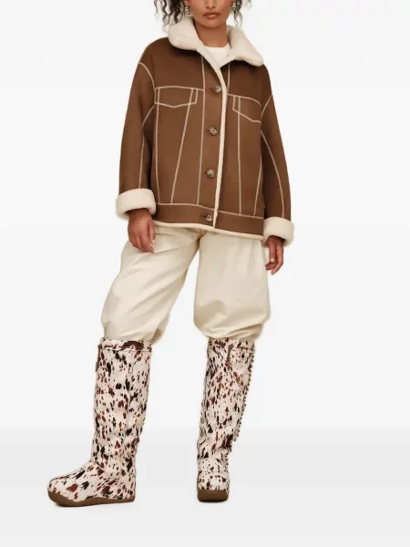 Reversibil geacă Ugg maro