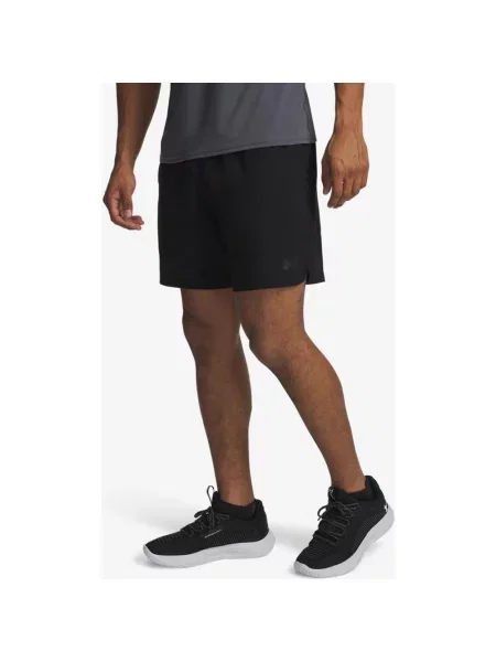 Spodenki Under Armour Vanish Woven czarno‑węglowe S czarne