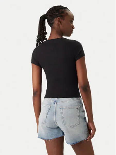 Tričko Tommy Jeans černé
