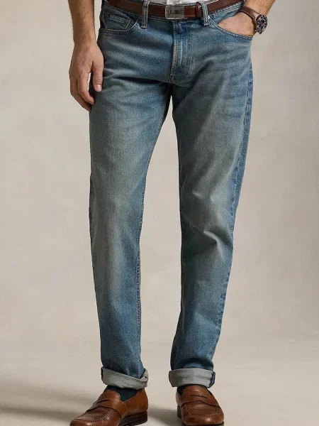 Polo Ralph Lauren jeansy niebieskie
