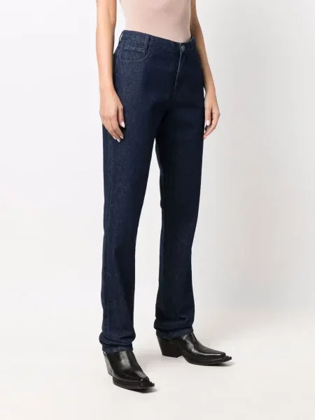 Straight fit džíny Raf Simons modré