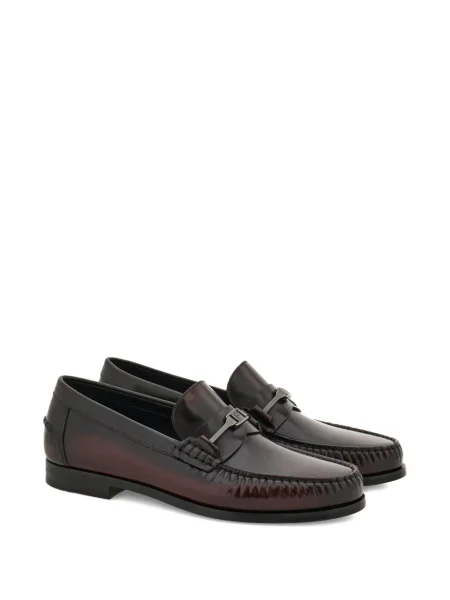 Pantofi loafer Ferragamo cu cataramă negru