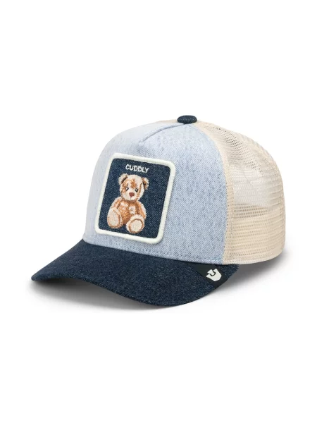 Goorin Bros czapka z daszkiem trucker Denim Cuddly niebieska