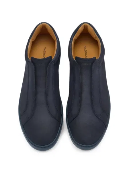 Szarvasbőr sneaker Magnanni kék