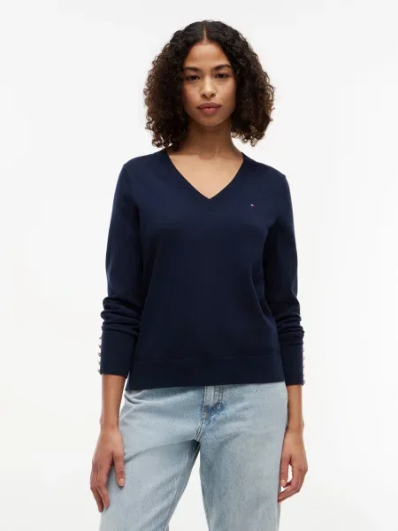 Tommy Hilfiger Pulover albastru