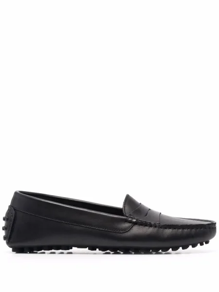 Pantofi loafer Scarosso din piele negru