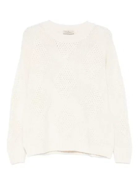 Pulover Bruno Manetti business alb