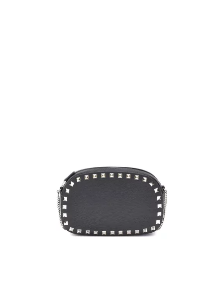 Torebka crossbody Valentino Garavani skórzana czarna