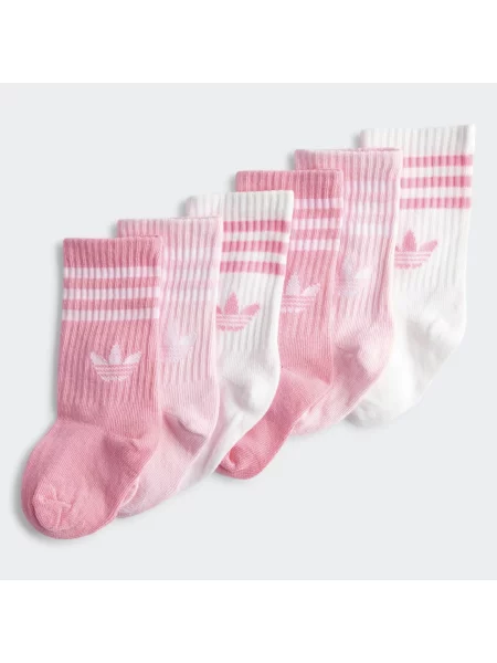 Ponožky Crew Kids – 6 párů bílé