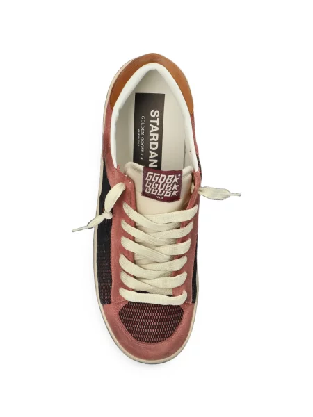 Top Golden Goose din piele de căprioară bej