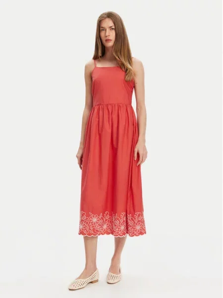 Платье United Colors Of Benetton красное