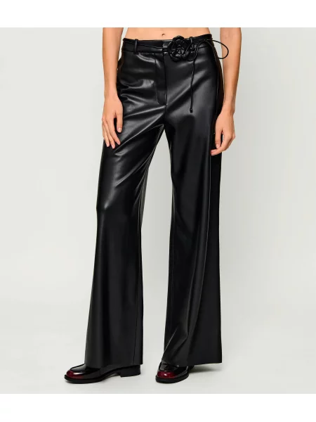 HUGO Pantaloni | Relaxed fit negru
