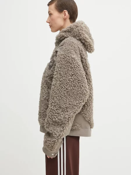 Куртка Heliot Emil демісезонна oversize коричневий
