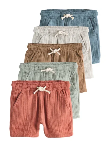 Next Pantaloni albastru închis / maro / deschis / verde deschis / roșu ruginiu gri