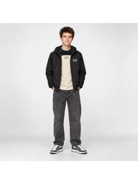 Geacă copii Emporio Armani Ea7 negru
