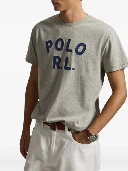 Cămașă Polo Ralph Lauren de lână gri