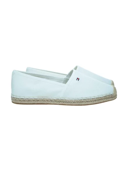 TOMMY HILFIGER Espadrilky biela béžová
