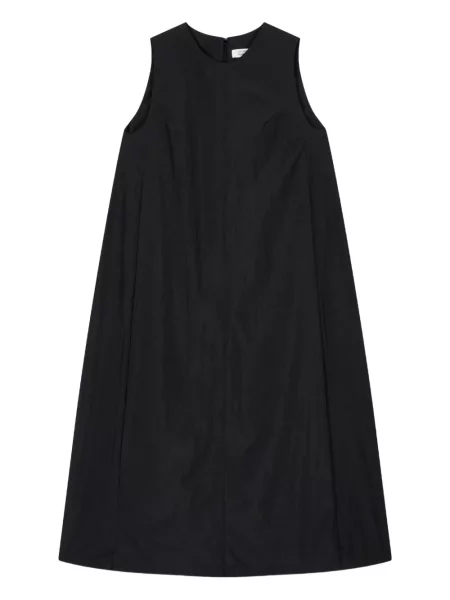 Rochie midi Studio Tomboy fără mâneci până la genunchi de costum negru
