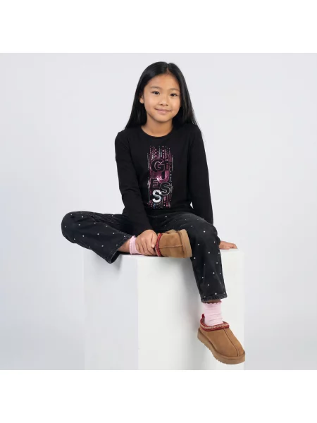 Tricou copii Guess negru