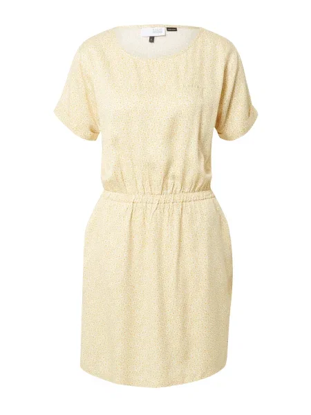 Mazine Rochie Valera pastel galben